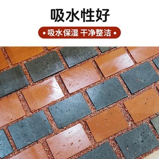 鱼缸造景砖复古青砖陶土天然滤材沉底溪流缸造景铺底创意水族垫材