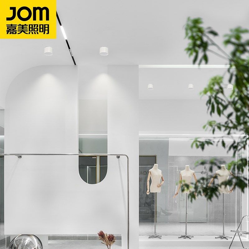 嘉美照明客厅无主灯led明装筒灯圆形家用4寸商用6寸8寸免开孔桶灯,家装灯饰光源,明装筒灯,淘宝优惠券,粉丝福利购,淘宝优惠卷