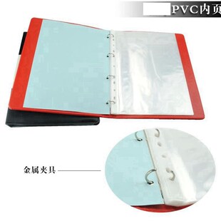 毅力达A4插页文件夹 资料册文件夹多层透明活页资料夹皮质乐谱夹