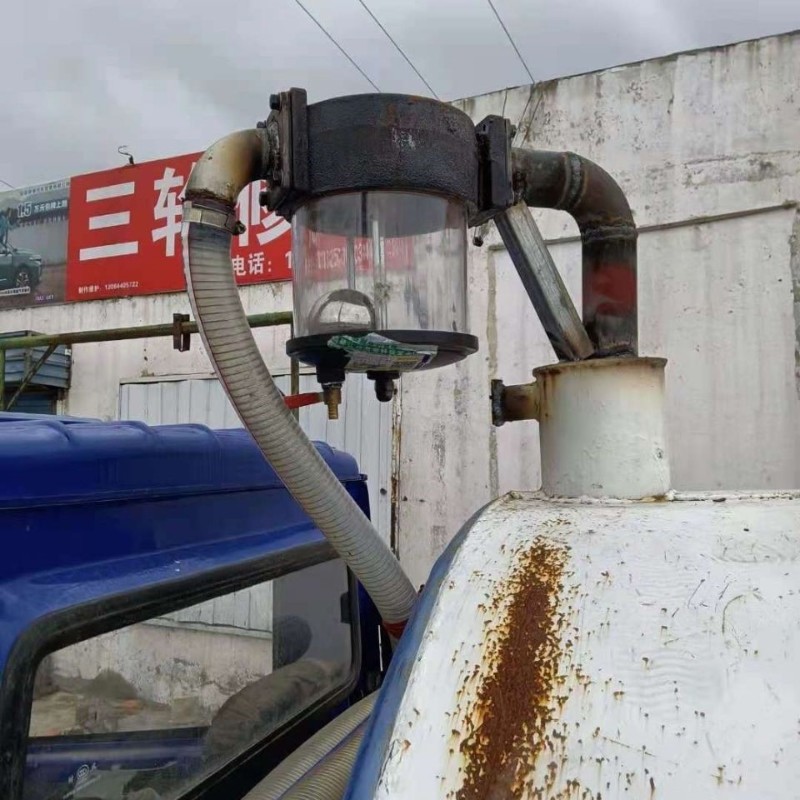 吸粪车水汽分离器 防止污水进泵 二道防溢阀吸粪车可以二次安装