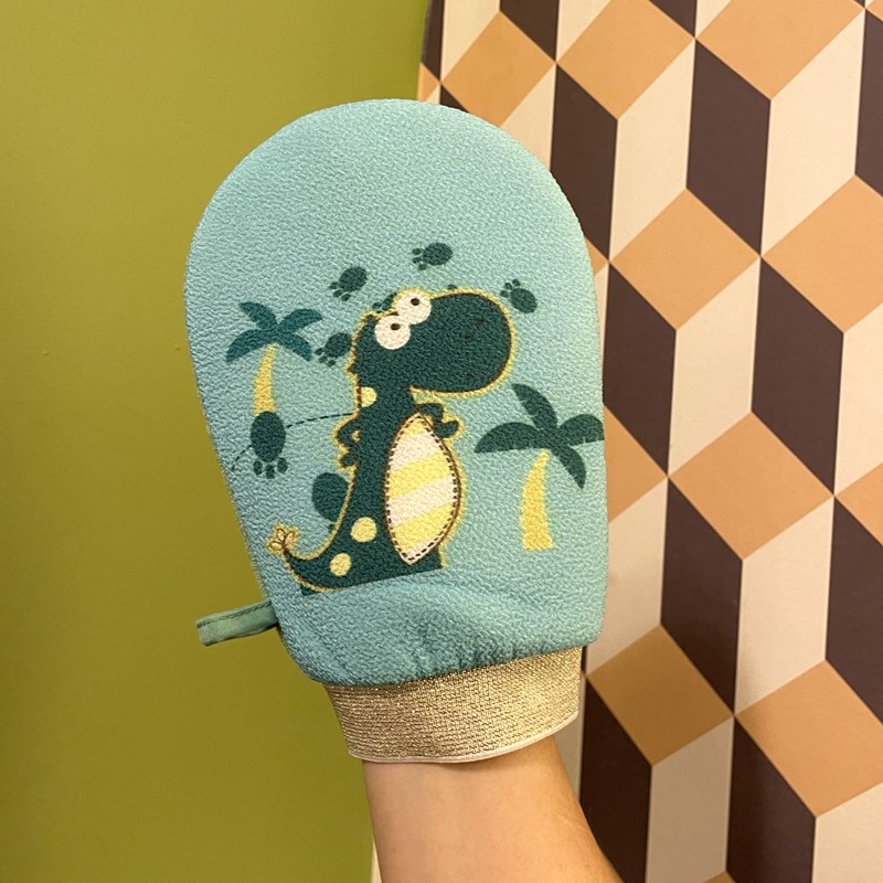 儿童搓澡巾小恐龙卡通少女洗澡巾搓灰去角质不伤肤双面手套沐浴巾,家庭/个人清洁工具,搓澡巾,淘宝优惠券,粉丝福利购,淘宝优惠卷