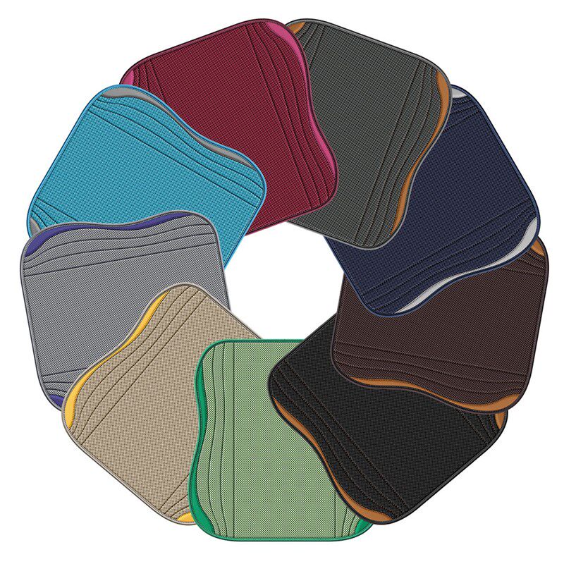 尊毫亦豚小方垫防滑免绑四季通用汽车坐垫窄版宽版免安装汽车座垫