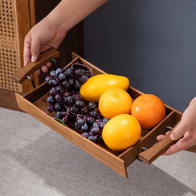 泰国复古长方形茶具托盘中式干泡茶盘家用实木糖果零食盘水果盘子,家居饰品,果盘/果篓,淘宝优惠券,粉丝福利购,淘宝优惠卷