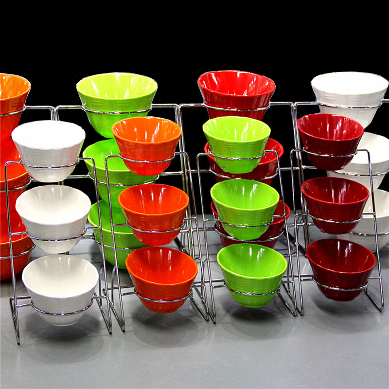 火锅店自助餐小料台罐架子盒调料蘸料麻辣烫蘸料架容器火锅酱料架