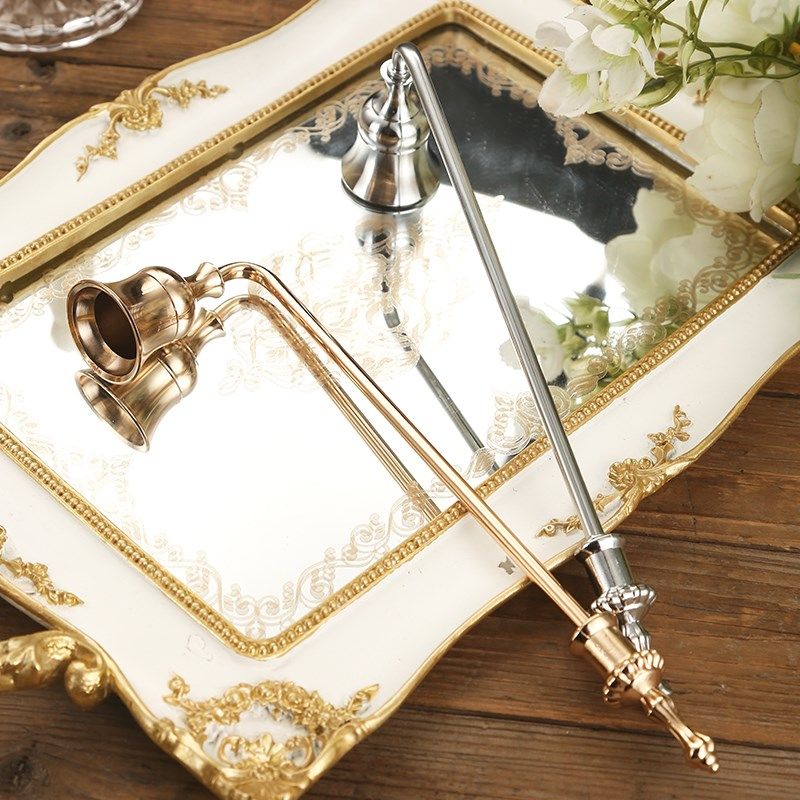 香薰蜡烛灭烛铃防烫灭烛罩熄灯罩装饰灭烛器手工艺摆件金属高级感,家居饰品,灭烛剪,淘宝优惠券,粉丝福利购,淘宝优惠卷