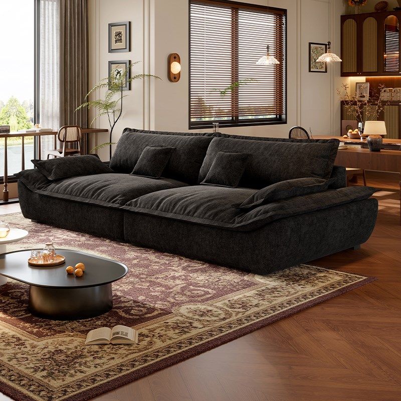 法式复古风帆船沙发小户型客厅超宽大坐深雪尼尔布艺沙发2025新款,住宅家具,布艺沙发,淘宝优惠券,粉丝福利购,淘宝优惠卷