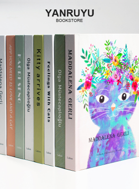 样板间儿童房绘本可翻页外文卡通真书摆件样品屋展示中心娱乐区软