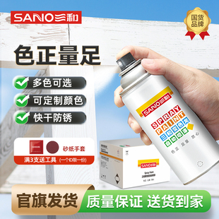 三和变色龙自喷漆家具改色墙面涂鸦喷漆轮毂修复黑白色手喷漆整箱