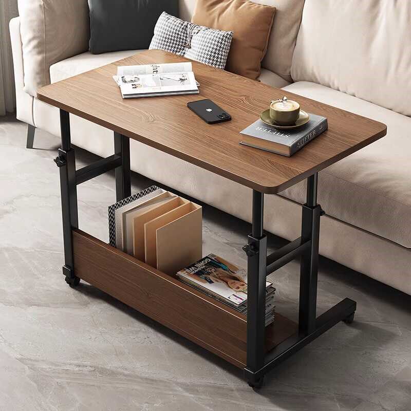 床边桌可移动升降小桌子家用卧室书桌学生学习桌宿舍懒人电脑边桌,住宅家具,床边桌,淘宝优惠券,粉丝福利购,淘宝优惠卷