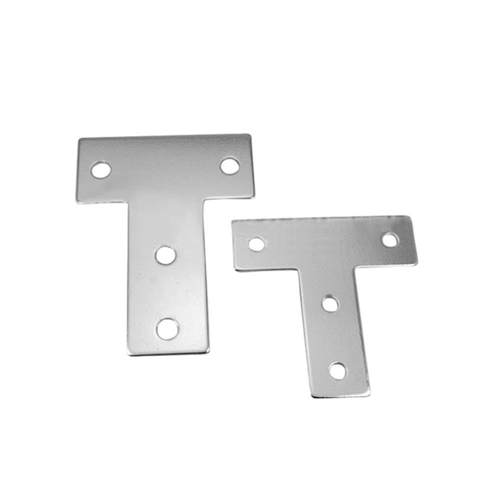 T型L型十字连接板20304045钣金加强支撑固定件铝型材配件