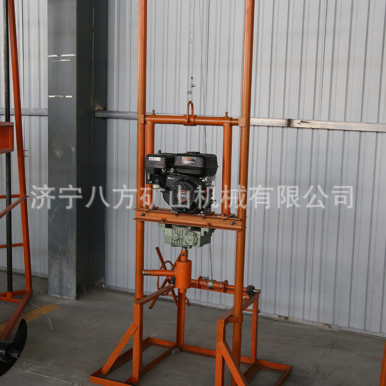 QYJ-100汽油家用打井钻机图片