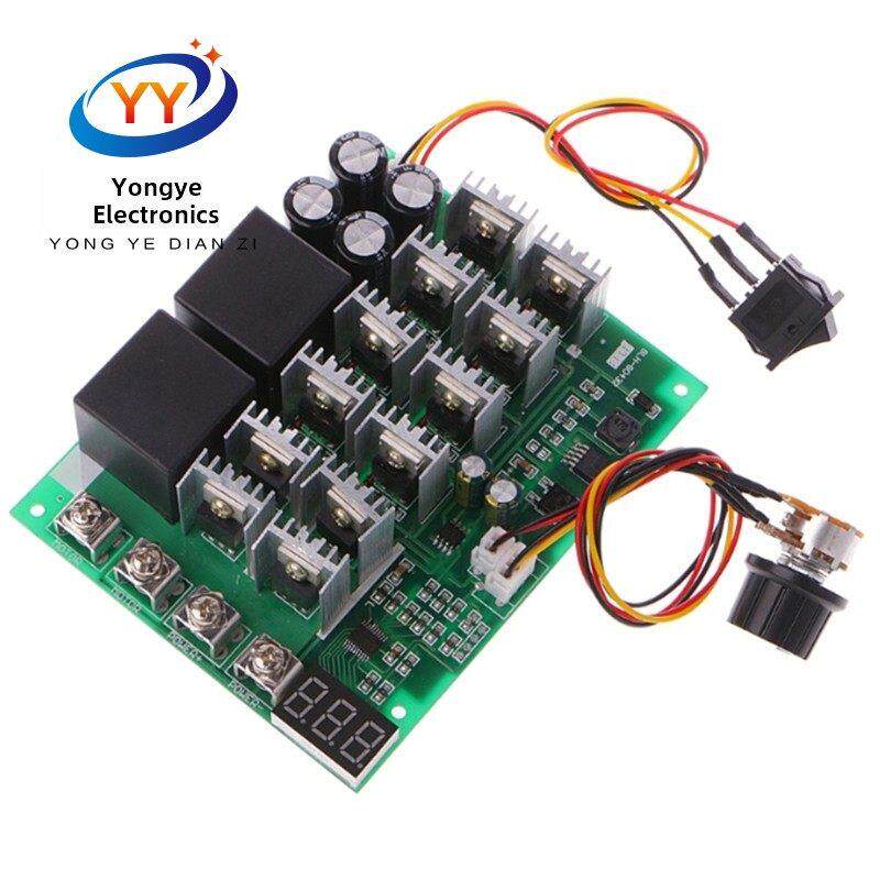 数字刻度盘调速器 正反转电机驱动器 无极马达调速开关12V24V36V