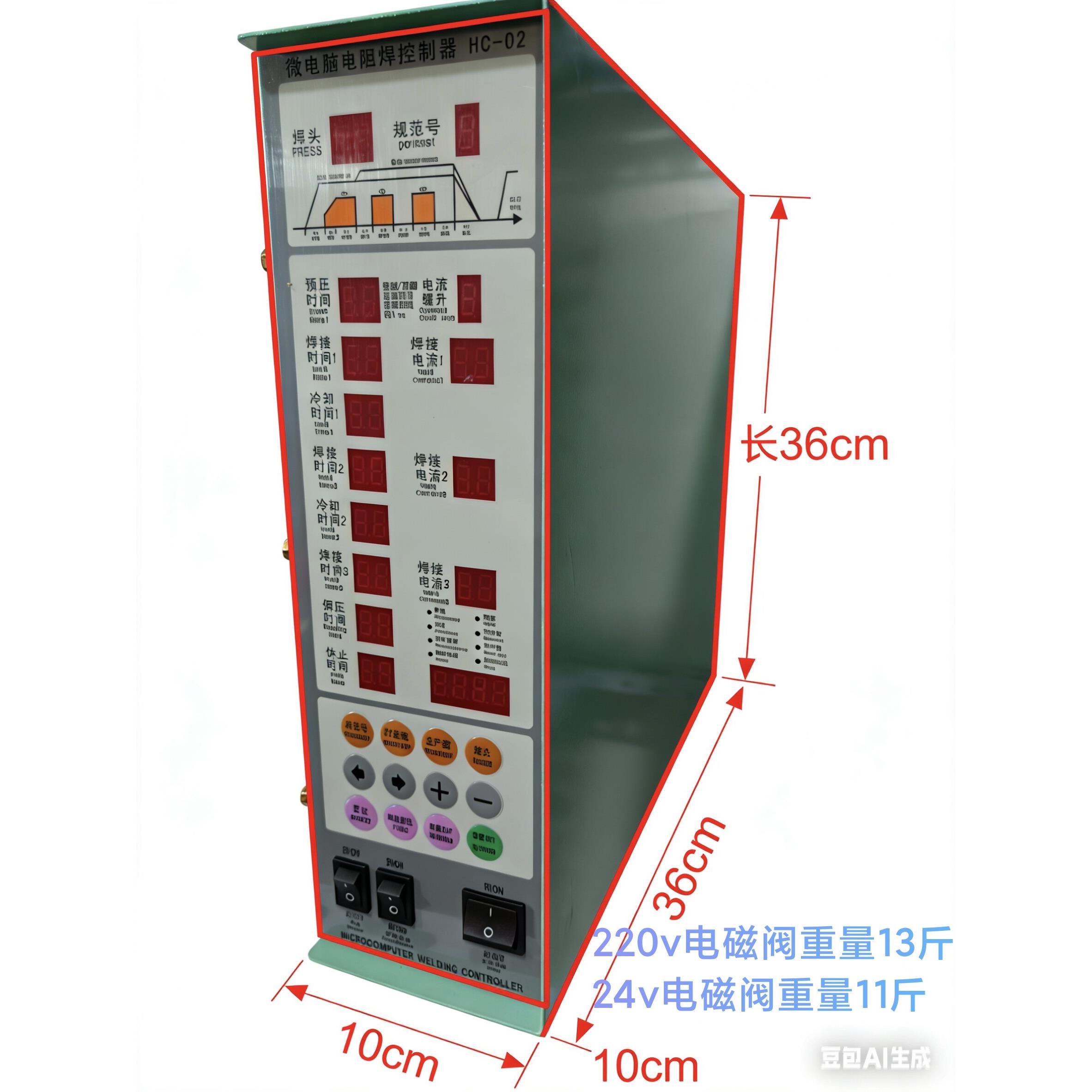 微电脑焊机控制器H-02 点焊机控制箱 电阻焊控制器气动焊机控制箱