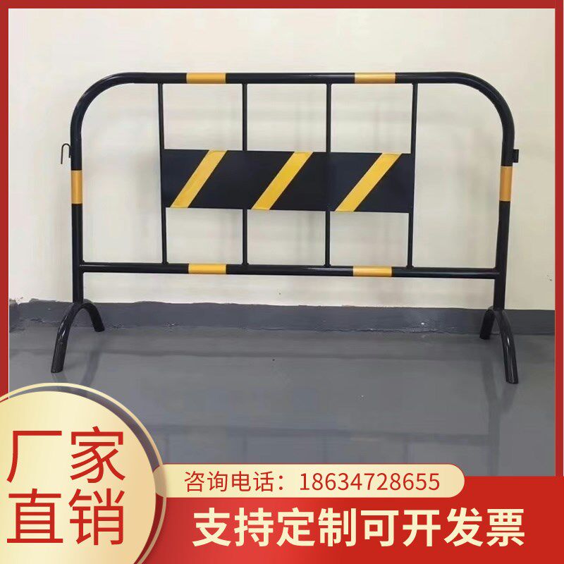 天津铁马护栏道路交通工地隔离栏镀锌围挡临时可移动安全防护栏