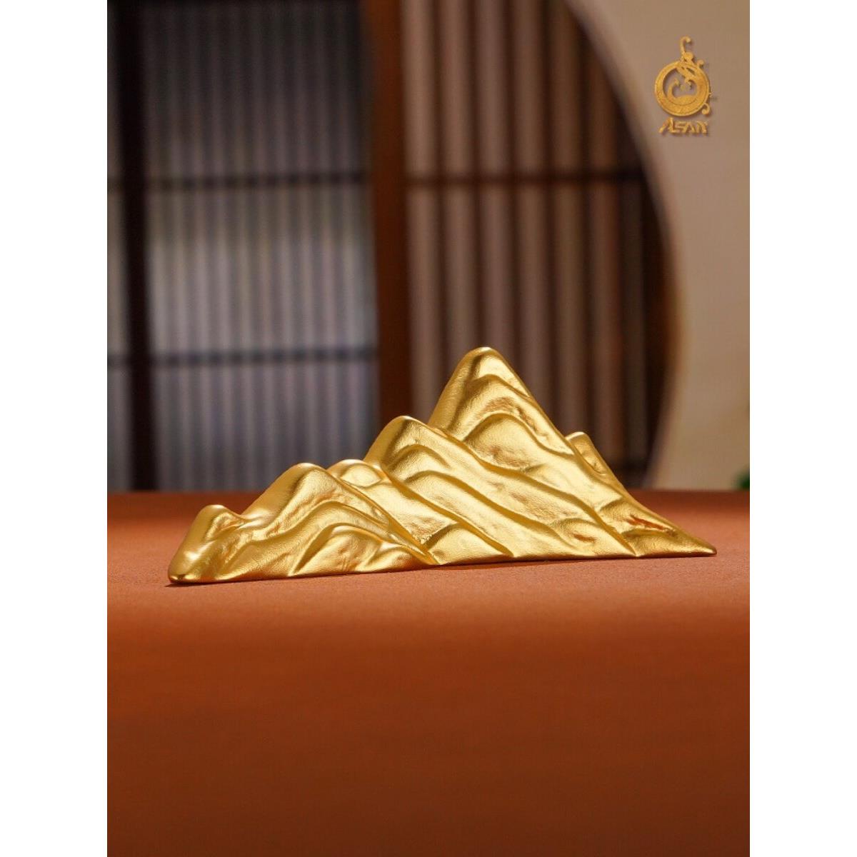 采购产品全铜金山招财饰品、家居中式客厅入口饰品、铜工艺品、桌