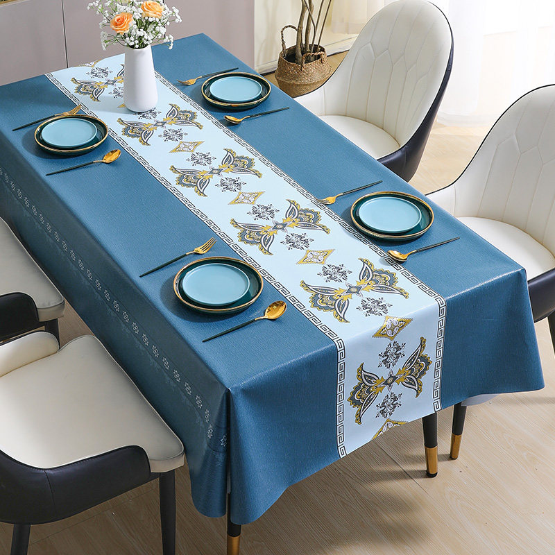 桌布防水防油防烫免洗中式餐桌台布长方形茶几布艺饭桌电视柜盖巾,居家布艺,桌布,淘宝优惠券,粉丝福利购,淘宝优惠卷