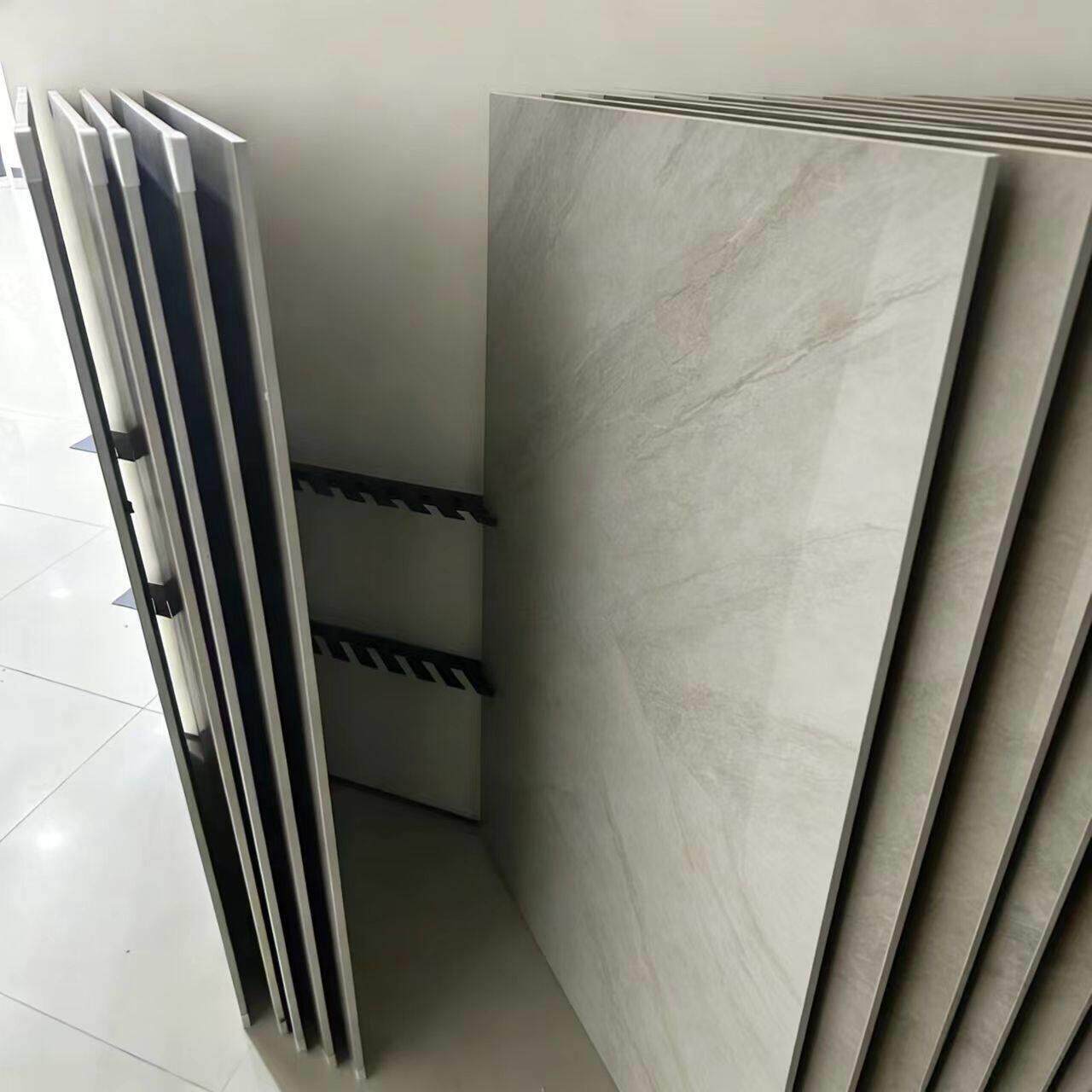 瓷砖斜插卡槽展示支架地砖墙砖陶瓷展架瓷砖样品大板砖卡槽展示架