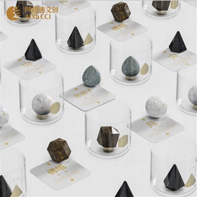 阿拉善文创仓央嘉措同心杯诗传主题玻璃杯文创节日礼品