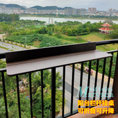 可折叠阳台栏杆挂桌吧台桌家用吧桌休闲桌子阳台护栏悬挂桌折叠桌
