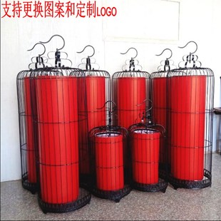 铁艺鸟笼灯吊灯古典创意落地鸟笼灯茶楼酒店餐厅火锅店红灯笼