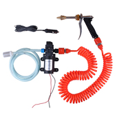 汽车洗车器家用高压便携式 洗洗车器自助车载洗车机电动12v洗车泵