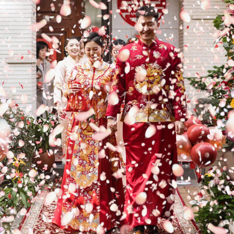 花瓣雨结婚礼炮礼花筒结婚用品大全彩带喷筒手持拧婚庆拍照礼花枪
