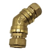 1寸 6分32 地暖弯头冷热水暖配件 4分25 弯头45度小弯地暖20