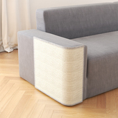 萌助防猫抓沙发保护猫抓板大号剑麻垫磨爪器猫爪板猫抓垫猫咪用品