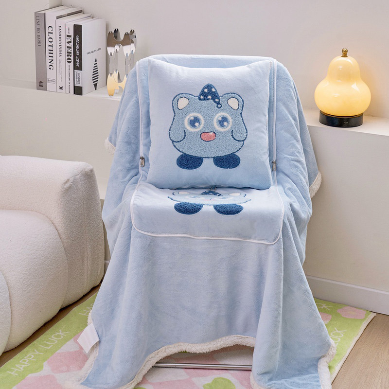 四季加厚法莱绒抱枕毯子双面羊羔绒两用靠垫被办公室汽车午休盖毯,居家布艺,抱枕被,淘宝优惠券,粉丝福利购,淘宝优惠卷