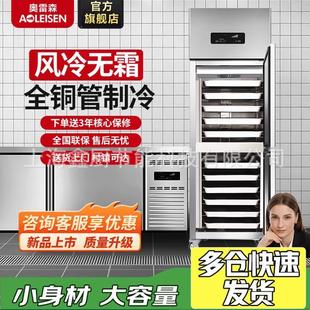 奥雷森二门商用冰箱风冷无霜冰柜大容量厨房酒店全冷冻插盘冷柜