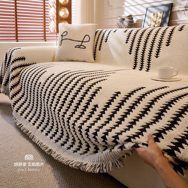 沙发盖巾新款四季通用防猫抓沙发盖布全盖沙发毯防滑沙发套罩防尘,居家布艺,沙发套,淘宝优惠券,粉丝福利购,淘宝优惠卷