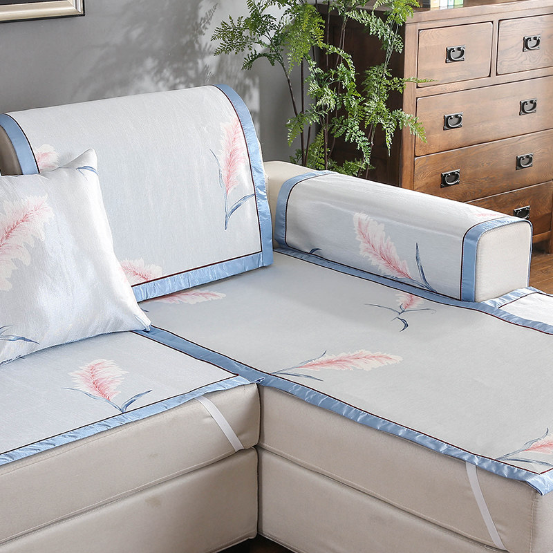 沙发垫夏季凉垫凉席藤席冰丝防滑客厅坐垫组合沙发套定做夏天款,居家布艺,沙发垫,淘宝优惠券,粉丝福利购,淘宝优惠卷