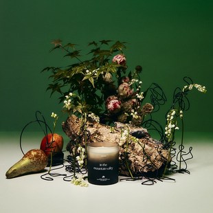 ASUCH 铃兰芍药梨 山中幽谷 无烟香薰蜡烛卧室清新助眠花香送礼