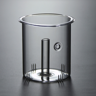 玻璃壶茶滤煮茶内胆 蒸汽茶壶盖子 蒸茶内胆茶虑茶具过滤内胆