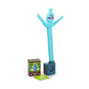 桌面气球人跳舞扭扭怪不倒翁鼓风机风扇人气模玩具充气人摇摆人偶