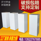 方形烤漆地台模特地台中岛展台店铺木质展示台橱窗展台圆形地台