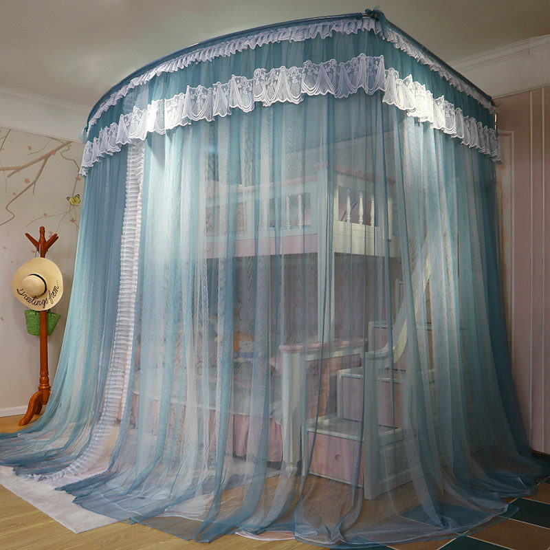 儿童双层子母床蚊帐1.5m上下床梯形书柜款高低床u型伸缩1.2米1.35,床上用品,蚊帐,淘宝优惠券,粉丝福利购,淘宝优惠卷