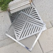 304不锈钢排水槽盖板排水沟盖板地沟道下水盖板盖板水沟 雨水篦子