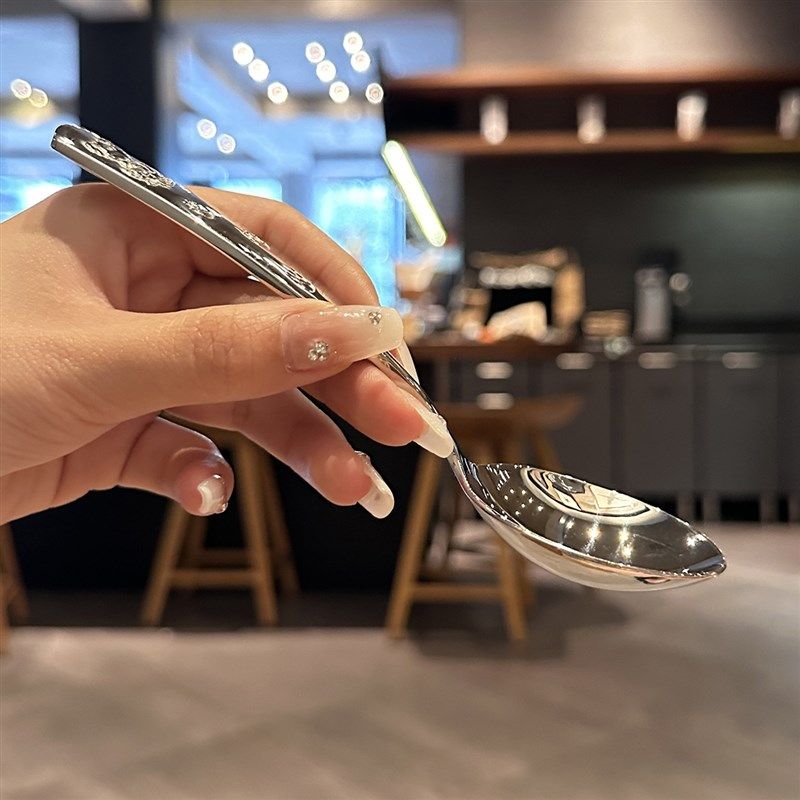 设计了一款考拉勺子~卡通316不锈钢儿童吃饭勺喝汤匙深头勺子,婴童用品,儿童勺,淘宝优惠券,粉丝福利购,淘宝优惠卷