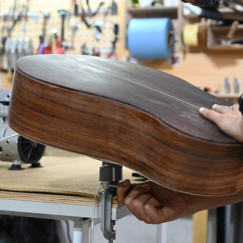 万向调节真空吸盘支架铝合金吸盘吉他制作维修工具打磨辅助支架