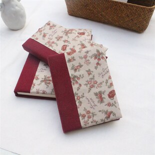 a6a5布面非书衣大容量布艺笔记本记事本布面本子线装本大本