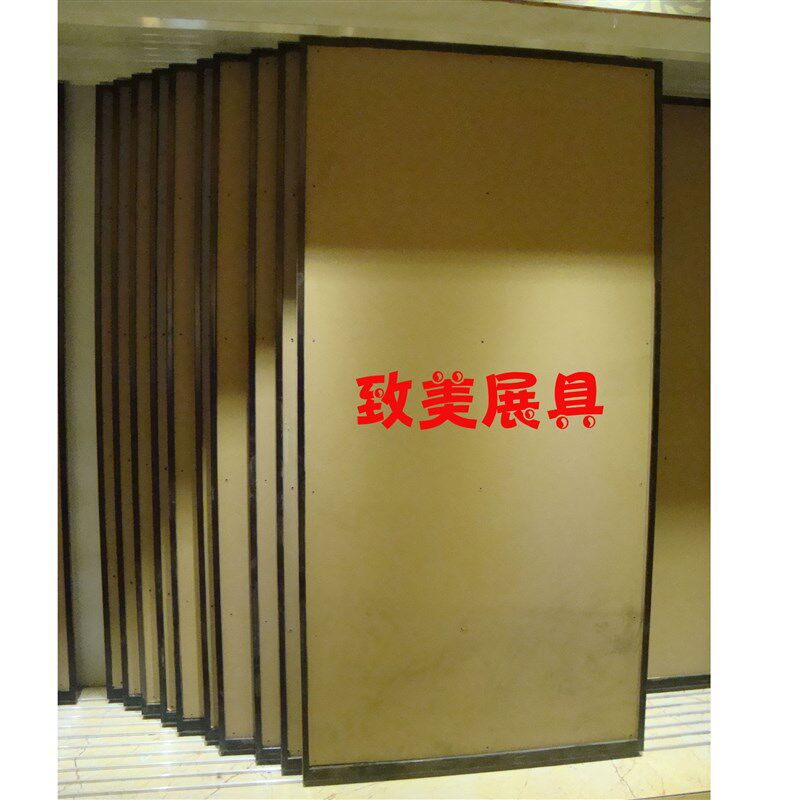 单独推拉板左右陶瓷展示柜展具瓷砖展架地板石材致美展具金属移动