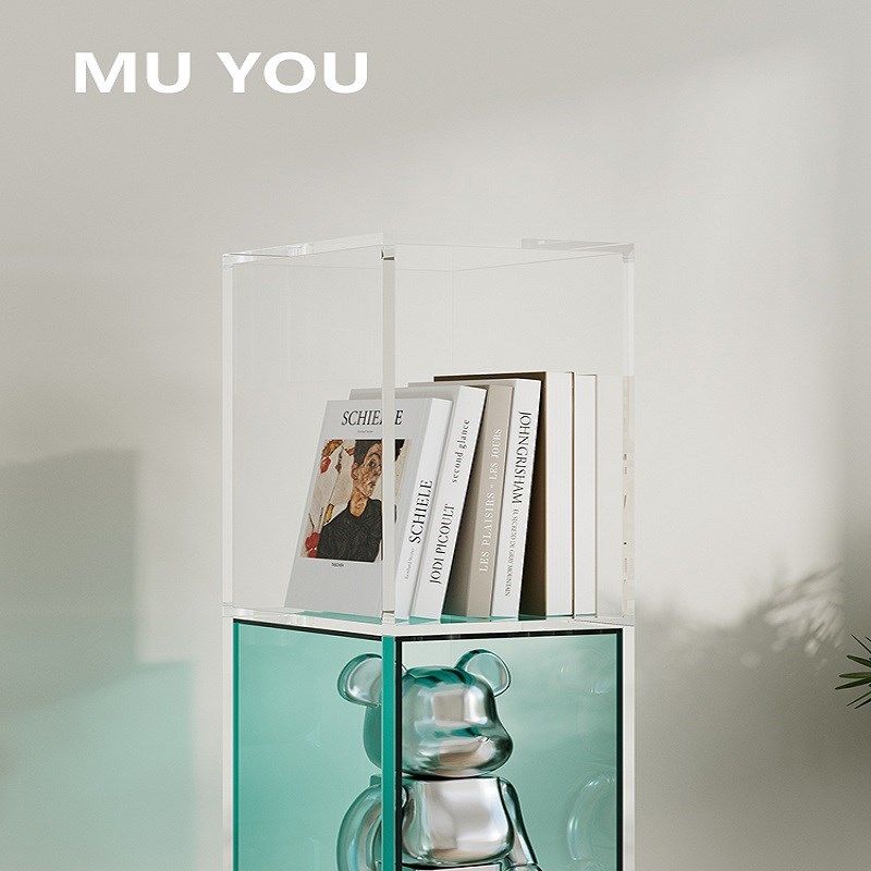 亚克力落地多层置物架靠墙客厅冰箱缝隙20cm宽旁侧边夹缝收纳窄柜