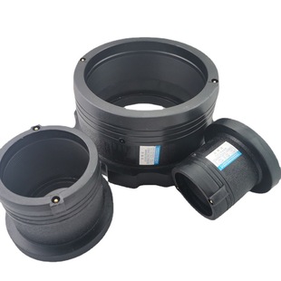 PE电熔法兰和钢片套装 钢丝网管配件 双向电熔法兰耐腐pe电熔法兰