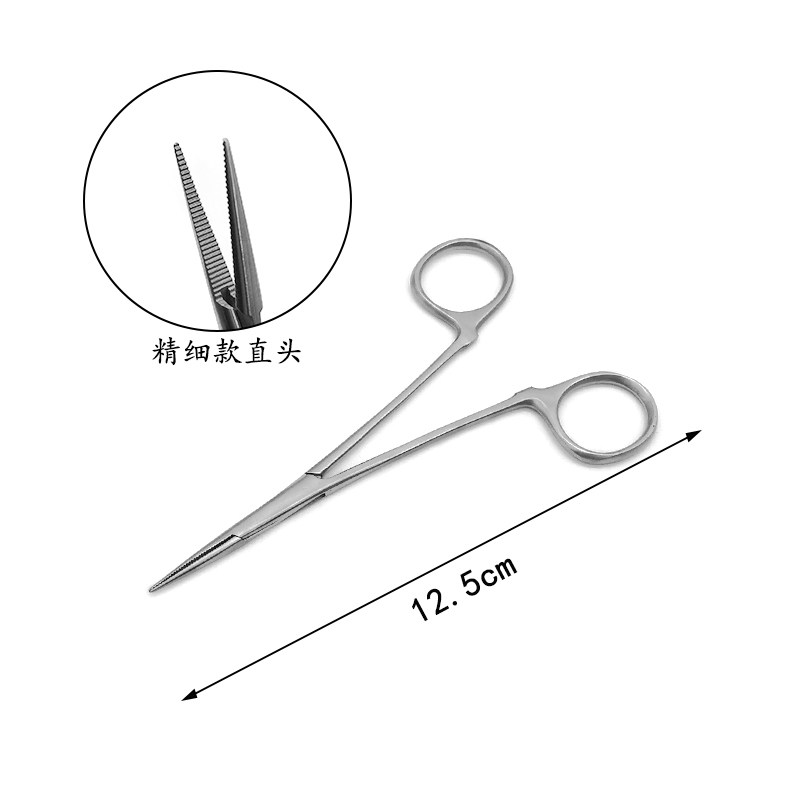 不锈钢修脚拔甲钳甲沟专用镊子夹嵌甲钳剪指甲拔甲器拔火罐摘钩钳