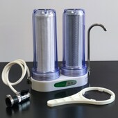 自来水净水器 过滤器 滤水器 二级家用厨房直饮净水器 金田牌台式