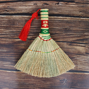 高粱苗床上卧室扫把宝宝安睡红扫帚扫车神器扫炕笤帚手工扫床床扫