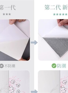 仿瓷砖贴纸自粘遮丑贴pvc墙面背景墙防水仿大理石墙板铝塑板墙贴