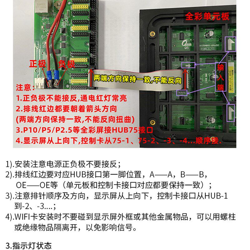 瑞合信128WUN3200B网络控制卡LED电子显示屏网口单色双色全彩卡,五金/工具,LED显示屏,淘宝优惠券,粉丝福利购,淘宝优惠卷