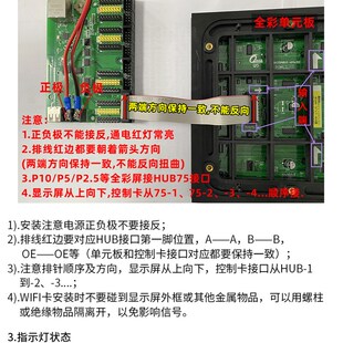 瑞合信128WUN3200B网络控制卡LED电子显示屏网口单色双色全彩卡